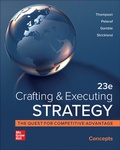 Cover: Crafting and Executing Strategy: Concepts - McGraw-Hill Education