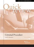 Cover: Quick Review of Criminal Procedure - West Academic Press