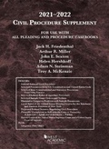 Abbildung von: Civil Procedure Supplement, for Use with All Pleading and Procedure Casebooks, 2021-2022 - West Academic Press