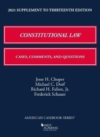 Enlarge image Cover: Constitutional Law - West Academic Press