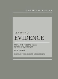 Abbildung von: Learning Evidence - West Academic Press
