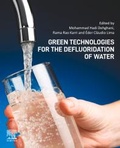 Cover: Green Technologies for the Defluoridation of Water - Elsevier