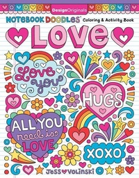 Enlarge image Cover: Notebook Doodles Love - Design Originals