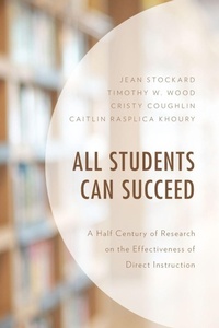 Enlarge image Cover: All Students Can Succeed - Lexington Books