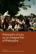 Cover: Philosophy of Law as an Integral Part of Philosophy - Hart Publishing