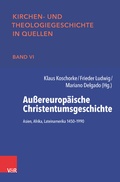 Cover: Au&szlig;ereurop&auml;ische Christentumsgeschichte - Vandenhoeck & Ruprecht