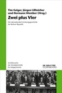 Cover: Zwei plus Vier - De Gruyter