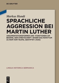 Abbildung von: Sprachliche Aggression bei Martin Luther - De Gruyter