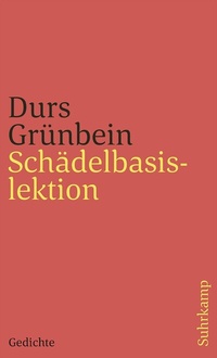 Abbildung von: Schädelbasislektion - Suhrkamp