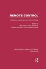 Cover: Remote Control - Routledge