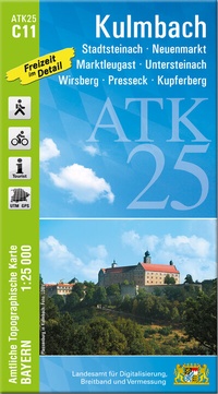 Abbildung von: ATK25-C11 Kulmbach (Amtliche Topographische Karte 1:25000) - Landesamt für Digitalisierung, Breitband und Vermessung, Bayern