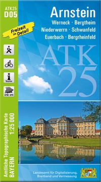 Abbildung von: ATK25-D05 Arnstein (Amtliche Topographische Karte 1:25000) - Landesamt für Digitalisierung, Breitband und Vermessung, Bayern