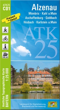 Abbildung von: ATK25-C01 Alzenau (Amtliche Topographische Karte 1:25000) - Landesamt für Digitalisierung, Breitband und Vermessung, Bayern