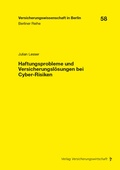 Cover: Haftungsprobleme und Versicherungsl&ouml;sungen bei Cyber-Risiken - VVW Verlag Versicherungswirtschaft