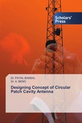 Cover: Designing Concept of Circular Patch Cavity Antenna - Scholars' Press