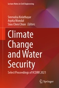 Cover: Climate Change and Water Security - Springer