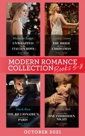 Cover: Modern Romance October 2021 Books 5-8 - HarperCollins