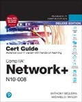 Cover: CompTIA Network+ N10-008 Cert Guide, Deluxe Edition - Pearson