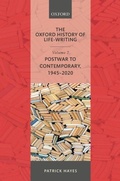 Cover: The Oxford History of Life-Writing - Oxford University Press