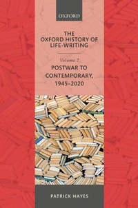 Enlarge image Cover: The Oxford History of Life-Writing - Oxford University Press
