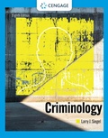 Cover: Criminology - Wadsworth Publishing Co Inc