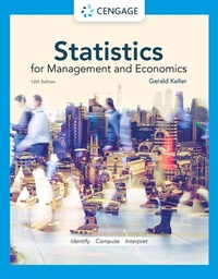 Enlarge image Cover: Statistics for Management and Economics - Cengage Learning