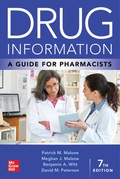 Cover: Drug Information: A Guide for Pharmacists, Seventh Edition - McGraw-Hill Education
