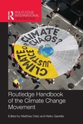 Cover: Routledge Handbook of the Climate Change Movement - Routledge