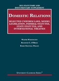 Cover: Statutory and Documentary Supplement on Domestic Relations - Foundation Press