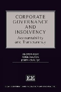 Cover: Corporate Governance and Insolvency - Edward Elgar Publishing