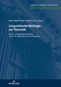 Cover: Linguistische Beitr&auml;ge zur Slavistik - Peter Lang Verlag
