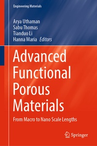 Abbildung von: Advanced Functional Porous Materials - Springer