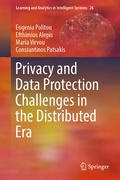 Cover: Privacy and Data Protection Challenges in the Distributed Era - Springer