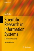 Cover: Scientific Research in Information Systems - Springer