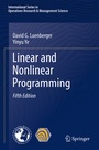 Cover: Linear and Nonlinear Programming - Springer