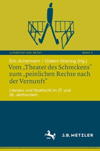 Abbildung von: Vom "Theater des Schreckens" zum "peinlichen Rechte nach der Vernunft" - J.B. Metzler