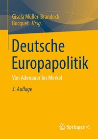 Abbildung von: Deutsche Europapolitik - Springer VS