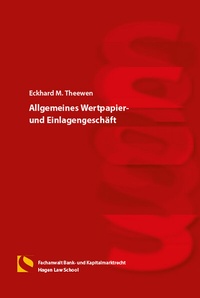 Abbildung von: Allgemeines Wertpapier-und Einlagengeschäft - Hagener Wissenschaftsverlag