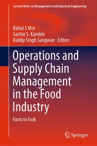 Abbildung von: Operations and Supply Chain Management in the Food Industry - Springer