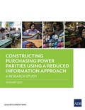 Cover: Constructing Purchasing Power Parities Using a Reduced Information Approach - Asian Development Bank