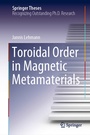 Cover: Toroidal Order in Magnetic Metamaterials - Springer