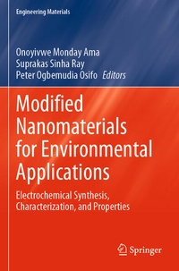 Enlarge image Cover: Modified Nanomaterials for Environmental Applications - Springer
