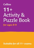 Cover: 11+ Activity and Puzzle Book for ages 8-9 - Collins