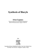 Bild: Synthesis of Biaryls - Elsevier