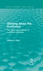 Cover: Thinking About The Curriculum (Routledge Revivals) - Routledge
