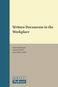 Cover: Written Documents in the Workplace - Brassey's (UK) Ltd