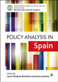 Cover: Policy Analysis in Spain - Policy Press
