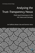 Cover: Analysing the Trust-Transparency Nexus - Policy Press
