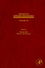 Cover: Advances in Applied Mechanics: Volume 41 - Academic Press