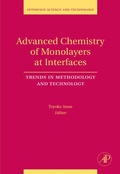 Cover: Advanced Chemistry of Monolayers at Interfaces - Academic Press